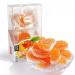 Orange fruit juice soft candy strawberry white peach fruit gummies fruit fudge snacks chewing candy assorted candies sweets children's candy casual fruit snack gift (Sweet Orange 70g) Sweet Orange 70g
