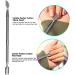 Cuticle Cutter Set (Silver with Pusher) - Buy Online on GoSupps.com