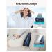 AllJOy Wireless Neck & Back Massage Device with Heat - Shiatsu 3D-Rotating Massage Pillows - Perfect Gift in Blue - Buy Online on GoSupps.com