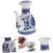 Milisten Ceramic Oil Control Pot Containers for Food Glass Vinegar Condiment Dispenser Cereal Container Terrarium Container Salad Water Dispenser Baby Ceramics Soy Sauce Bottle - Buy Online on GoSupps.com