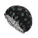 Tie Dyes Weed Leaf Shower Cap Reusable Bathing Hair Cap for Women Hair Protection Soft Hair Bonnet with PEVA Lining & Elastic Band Fashion Hair Bath Caps Double Layer Waterproof Bathing Shower Hat One Size Tie Dyes Weed ...