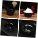 Angoily 3-Section Shaving Shell Razor Holder | Black Soap & Foam Bowl | Men's Shaving Accessories | International Shipping Available - Buy Online on GoSupps.com