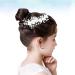 FRCOLOR Pearl Hair Accessories teasing bridal headpiece flower girl clip Bridal Bridal Side Combs Bridal Hairpin Bridal Headdress Pearl Wedding headgear Women Hair Accessories - Buy Online on GoSupps.com