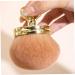 VINTORKY Fluffy and Soft Makeup Brush Travel Powder Brush Makeup Powder Brush Travel Makeup Brush Setting Powder Brush for Loose Powder Brush for Powder Foundation Blush Brush Makeup Tools 8.50X7.00X7.00CM Golden - Buy Online on GoSupps.com