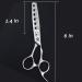 Dream Reach Professional 6 Hair Cutting Scissors - Japanese 440C Steel - Thinning Shear for Salon/Barber/Home Use - Chunker 02 - Buy Online on GoSupps.com