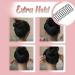 U-shaped Hair Finishing Fixer Comb Pins Durable Material All-weather Retention Perfect Design Different Hairstyles for Women (black.) - Buy Online on GoSupps.com