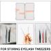 Frcolor Pink Storage Bag for Eyelash Extension Tweezers & Clips - Travel-Friendly Organizer for Beauty Tools - 1 Count - Buy Online on GoSupps.com