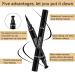 BONNIE CHOICE Eyeliner Stamp 2 Pack - Waterproof Black Liquid Eyeliner for Perfect Wing Cat Eye - Long Lasting Smudge-proof Formula - 10mm - Buy Online on GoSupps.com