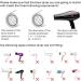 Decareta Hair Dryer Diffuser Attachment for Curly & Wavy Hair - Silicone Curly Hair Diffuser with Nozzle (D 1.18 - 1.38) - Ideal for International Shipping - Buy Online on GoSupps.com
