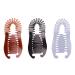 Numblartd 3Pcs Elongated Interlocking Plastic Banana Clip Hair Combs - Women Two Sides Hair Combs Ponytail Hair Clincher Hair Accessories for Ponytail Holder