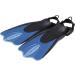 Cressi Adult Short Adjustable Fins - Snorkeling Versatile Open Heel To Use Also Barefoot - Palau SAF: Made In Italy Blue/Azure L/XL | US Man 11/13 | US Lady 12/14 | EU 44/47