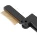 Eyebrow Grooming Brush Tight Comb Teeth Thoughtful Design Metal Eyelash Separator Comfortable Handle for Daily Use - Buy Online on GoSupps.com