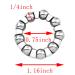 ZYAMY 1/4 Inch Bicycle Crank Ball Bearing Set - 9 Balls for Bottom Bracket Repair - Buy Online on GoSupps.com