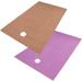 Verdant Touch Spa Beautyblock - Waterproof Massage Bed with Facial Hole 200x115 cm Violet & Dark Coffee | Perfect for Spa & Home Use - Buy Online on GoSupps.com
