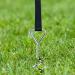 Eurmax USA Heavy Duty Trampoline Stakes Anchor Kit - Set of 4 Steel Corkscrew Shape Stakes with T Hook and Bonus Strong Belts - Buy Online on GoSupps.com