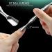 2 In 1 Cuticle Cutter Stainless Steel Cuticle Pusher Double Ended Nails Pusher Practical Cuticle Remover For Manicures - Buy Online on GoSupps.com