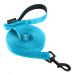 Loutep Reflecting Training line for dogs 3 m 5 m 10 m 15 m 20 m 25 m 30 m strong nylons rope extra long leash dog leash with padded handle for large medium -sized and small 20m reflective light blue