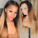 13x6 Ombre Lace Front Wig Human Hair  OT4/30/27 Honey Blonde Straight Lace Front Wigs Human Hair 180 Density  12A Highlight HD Lace Frontal Wigs Human Hair Pre Plucked with Baby Hair Colored (20INCH) 20 Inch 13X6 Ombre L...