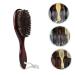 Beavorty Men's Wooden Bamboo Mustache & Beard Hairbrush - Premium 20x5cm Cleaning Brush for Grooming & Baby Bathing - Buy Online on GoSupps.com