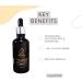Narural & Organic Beard Oil infused with Argan Oil Jojoba Oil Keratin Sandalwood Vitamin E & more... - Buy Online on GoSupps.com