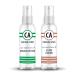 CA Perfume Impression of (Orginal Vetiver + Allure For Her) Travel Size Sample Fragrance Refillable Atomizer Long Lasting Eau de Parfum (Cologne) Sprayer / 2 Fl Oz/ 60 ml Orginal Vetiver + Allure For Her Impression