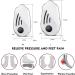 3 Pairs Silicone Heel Wedge Insoles for Foot Alignment & Pain Relief - Orthopedic Inserts with Magnet for Knock Knee & Bow Legs (M - Buy Online on GoSupps.com