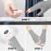 Arqumi UV Gloves for Gel Nails - 2 Pairs, Grey | UV Protection for Gel Manicures - Buy Online on GoSupps.com