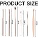 Professional 6-Piece Ear Wax Removal Kit - Stainless Steel Tools for Easy & Portable Ear Cleaning - Reusable Set for Children & Adults (Silver) - Buy Online on GoSupps.com