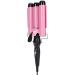 Curling Iron Wand 3 Barrel Curling Iron Wand Adjustable Hair Curler Waver Crimper Hair Styling Tool ( 32mm) Pink 32mm - Buy Online on GoSupps.com