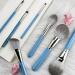 Makeup Brush 9 Pieces Soft Makeup Tools Non-irritating Synthetic Fiber Bristles with Cosmetic Bag Beauty - Buy Online on GoSupps.com