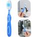 Buy TOVINANNA 30 STK Portable Plastic Toothbrush - Soft Handle Travel Toothbrush for Prison & Everyday Use - Durable Nylon Compact Design Blue (3 Pack) - Buy Online on GoSupps.com