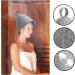 Buy Saunahut Filz Sauna Set - 3 Piece Gray Wool Felt Caps for Men & Women | Portable Heat-Resistant Sauna Hats - Buy Online on GoSupps.com