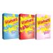 Star-burst Drink Mix All Pink Strawberry Cherry and Blue Raspberry Singles to go Zero Sugar Juice Drink Mix Low Calorie Drinks 3 Boxes with 6 Packets Each (Pack of 3)