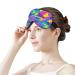 Premium Neon Camouflage Sleep Mask for Women - Adjustable Eye Shades with Elastic Strap | International Shipping Available - Buy Online on GoSupps.com