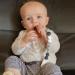 Kowlone Pacifier Chain for Girls - Silicone Dummy Clips & Holder 2-Pack (Gray & Green) - Perfect Baby Shower Gift - Buy Online on GoSupps.com