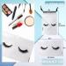 TRIPPER 100Pcs Eyelash Aftercare Bags Lash Bags for Clients Cute Lash Packaging Bags 50 Drawstring and 50 Zipper Cosmetic Bags - Buy Online on GoSupps.com