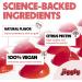 Jiggly Creatine Monohydrate Gummies for Men & Women Boost Focus Strength and Endurance Anti-Melting Formula Vegan Gluten-Free Non-GMO 5g of Creatine per Serving (Natural Strawberry 90 ct) Natural Strawberry 90 Coun  - Buy Online on GoSupps.com