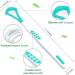 Ghzzy Tongue Scraper - 6 Pack Soft Antibacterial Tongue Cleaners for Fresh Breath | Inhibit Bad Breath & Promote Oral Hygiene - Buy Online on GoSupps.com