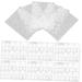 VINTORKY 20 Sheets Short Nails Sticker Nails Nail Stickers for Press on Nails Nail Glue Tabs Nail Glue Stickers for Press on Nails False Toenails for Big Toe Press on Nails Medium Nail Tabs