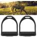 Horse Stirrup 1 Pair Black High Strength Durable Quality Plastic Riding Stirrups for Children to Ride Horse(Small) - Buy Online on GoSupps.com