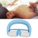 V-Shape Manual Massage Roller - Neck Thighs & Calves Relief | Perfect Gift for Men & Women | Dual Bike Design - Buy Online on GoSupps.com