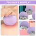 Iplusmile 3-in-1 Massage Ball - Muscle Massager Scooter & Voltage Massager Tool - TPE Fitness Violet Neck & Fascia Relief - Buy Online on GoSupps.com