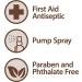 Hydrogen Peroxide 3% First Aid Antiseptic Spray 2oz - Convenient Pump Bottle - Buy Online on GoSupps.com