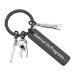Cenwa Future Dentist Gift Dental Hygienist Gift Dental Keychain Dentist in Progress Keychain Graduation Gift for DH Assistant Dentist in Progress Black K