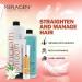 Keragen Brazilian Keratin Smoothing Treatment - Blowout Straightening System for Dry Damaged Hair | Organic Formaldehyde-Free Kit - Buy Online on GoSupps.com