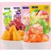 white peach Peeling Fruit Fudge72g/bag Mango gummies grape Litchi sugar soft candy Toffee 68% Juice Content gummy candy sweets Chewy gumdrop Instant Healthy Chinese Snacks (White Peach 10bag) White Peach 10bag