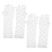 FRCOLOR 6 Pairs Nail Gloves Anti-uv Mittens Uv Gloves for Gel Manicures Nail Dryer Glove Women Gloves Uv Prevention Gloves Women's Sun Protection Polyester Manicure Tools White - Buy Online on GoSupps.com