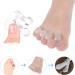 Gel Metatarsal Cushion Toe Separators for Overlapping Toes - Toe Spacers for Bunions & Hammer Toe Relief - Buy Online on GoSupps.com