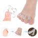 Soft Gel Metatarsal Cushion Toe Separators for Bunion Pain Relief - 2 Pairs - Buy Online on GoSupps.com