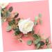 TOPBATHY 3pcs Peony Decorate Camera Insert Home Decoration Mirror Decor Wings Decoration Fake Rattan Camellia Money Leaf Household Decor White Rose Ornaments Wall Decor Eucalyptus Rose Vine As Shownx3pcs 195*9*6cmx3pcs - Buy Online on GoSupps.com